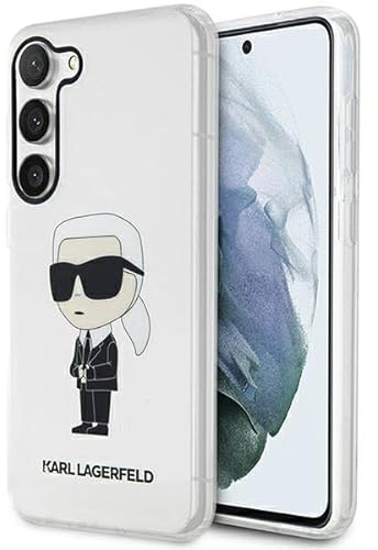 KARL LAGERFELD KLHCS23MHNIKTCT Hülle für S23+ S916 transparent hardcase Ikonik K