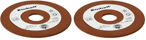 Einhell 4500076 Disco per affilare catena per motosega, (3.2 mm), Marrone (Confezione da 2)