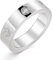 aesdox Liebesring 18K Gold/Silber/Rose Plated Cubic Zirconia Ring, Versprechen Ring Ehering Band Schmuck Geschenke für Frauen Mädchen, Herz Silber, Größe 19
