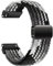 AidorMax Cinturino in Nylon da 22mm con Chiusura Magnetica Regolabile per Uomini e Donne, Cinturino di Ricambio Elastico a Vestibilità Comoda per Smartwatch e Orologi (Cioccolato Fondente)