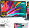13.3 Laptop Screen Extender - 360 Rotatable Attachable Portable Monitor for USB Dual Screen, Plug and Play for Mac, PC, & Chrome
