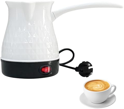 Byzesty Cafetière Turque, Cafetière À Expresso, Cafetière Espresso Machine A Café Turque Cafetière À Moka Cafetière Électrique Cafetière Pour La Maison, Le Bureau, Les Voyages, Expresso, Moka, Thé