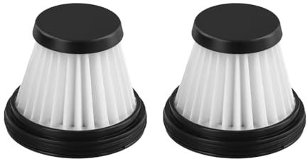 HOgardenME 2 Stück Filters für Baseus Staubsauger waschbare Ersatzfilter für A3 Lite Handstaubsauger Wiederverwendbare HEPA-Filter Zylinderfilter Staubsaugerfilter Zubehör