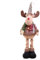 Weihnachtsdeko Figuren Plüsch, Weihnachtsmann Puppe Deko, Elch Weihnachtsmann Weihnachten Plüsch Gefüllt, Handmade Winterliche Stand Figur Mit Teleskop-Beinen