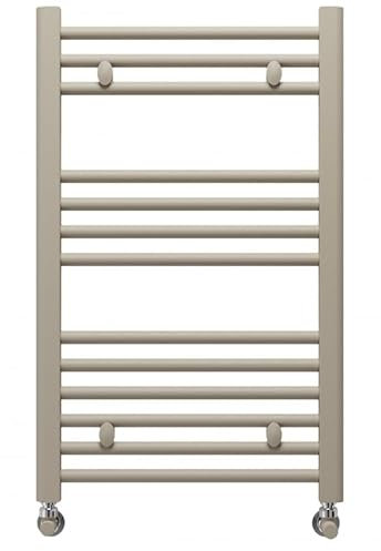 facula - Radiador Toallero DE Agua Ocean Quartz 803x500mm | (NO Eléctrico) | 3 Soportes+purgador | Conexiones 3x1/2