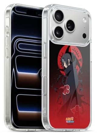 Head Case Designs Offizielle Naruto Shippuden Itachi Uchiha Darsteller Kunst Gelhülle [Militärischer Schutzgrad] Kompatibel Mit Apple iPhone 17 Pro Und Kompatibel Mit MagSafe