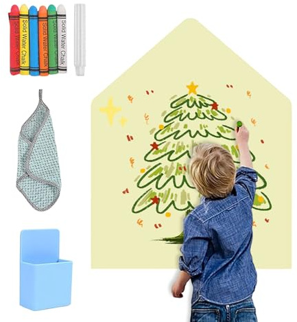LUPATDY Magnettafel 80x100cm, Magnetwand Groß, Montessori Magnetwand mit Kreiden, Abwischbare Tafel, Magnettafel Selbstklebend für Kinderzimmer Deko, Schule, Büro (Hellgelb)