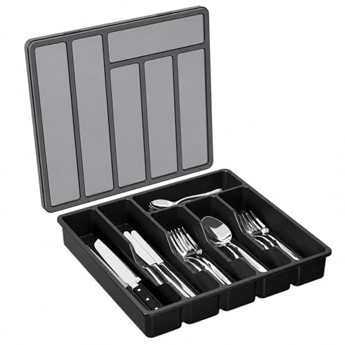 Bofanze Contenitore Porta Posate da Cassetto Organizer Posate da Cassetto | 16-30 cm, per donna e uomo, regali di compleanno, matrimoni e feste, dorato, bello, alla moda