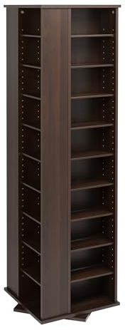 Espresso Transitional Composite Media Cabinet