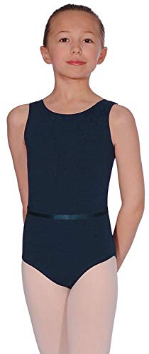 Roch Valley CJune ärmelloses Ballett Trikot aus Baumwolle Marineblau 3 (36)