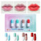 Botiniv Pille Lippenstift,4-teiliges -Lippenstift-Set in Pille-Form - -Lippenstift-Set mit 24-Stunden-Aufbewahrung, langanhaltender -Lippenstift in Nude-Velours, pillenförmiger
