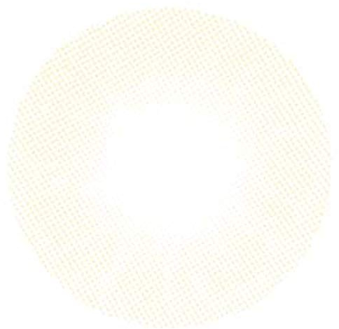 Matlens – EOS Farbige Kontaktlinsen ohne Stärke gelb ivory SOLE 1T 2 Linsen 1 Kontaktlinsenbehälter 1 Pflegemittel 50ml