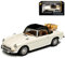 Cararama MG B MGB Cabrio Weiss Geschlossen mit Soft Top 1962-1980 1/43 Modell Auto