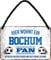 Blechschilder HIER WOHNT EIN Bochum Fan Hängeschild für Fußball Begeisterte Deko Artikel Schild Geschenkidee 18x12 cm