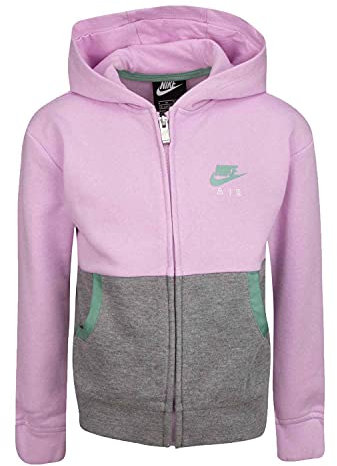 NIKE GIACCHETTO CON CAPPUCCIO BAMBINA ROSA 36G715A54 Rosa 5-6 anni
