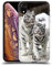 Head Case Designs Zwei Weisse Tiger Bekannte Tiere Soft Gel Handyhülle Hülle kompatibel mit Apple iPhone XR