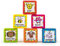 TRENDHAUS 601438 Selbstfärbende Lehrer Stempel, 6 bunte Motivationsstempel mit Tier-Motiven - 3 cm x 3 cm x 2 cm, Bunt