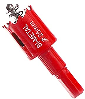 Hole Saw Drill Bit,25mm(1) M42 Bi-Metal Large Size Hole Opener Hole Saw Cutter Tool for drywall,blades,blades, Plastic, Pipe, Wood, Fiberboard, Soft Metal For Hand Drills