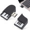 Memoria USB 2GB, USB 2.0 Flash Drive Memoria USB Portátil con Forma de Piano Lindo Memory Stick para Almacenamiento de Datos Regalo Promocional, PC, Portátil, Coche, Audio, TV