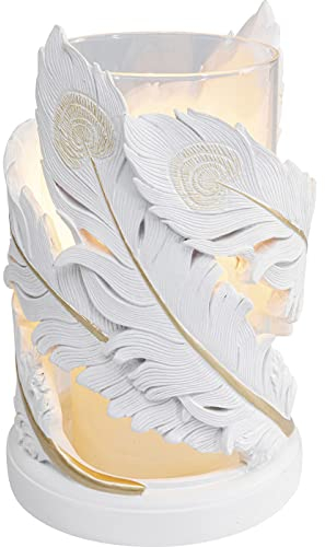 Kare Design Windlicht Primavera, Teelicht, weiß, Artikelhöhe 20cm