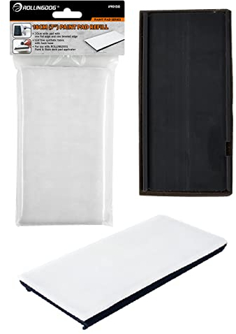 ROLLINGDOG Paint Pad Refill 1PC 7 (18cm) for Walls and Ceilings Smooth Painting,Emulsion and Gloss