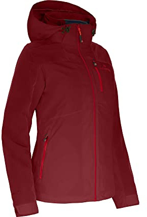 Bergson KURRIKA | Damen Regenjacke, Netzfutter, 20000 mm Wassersäule, Sun Dried Tomato [109], 36 - Damen