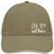 Huuraa Basecap Opa mit Herz Geschenk Olive/Beige Opa Accessoire
