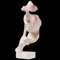 KILCVEM Moderne Skulptur Deko | Stille ist Gold Denker Figur Statue | Kreative Abstrakte Kunst Ornamente Männer Skulpturen für Wohnzimmer Arbeitszimmer Eingangs Heim Büro Dekoration, Rosa