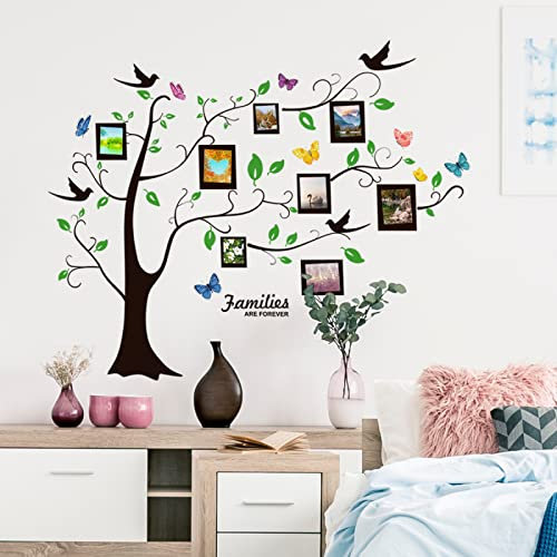 Wandtattoo Fotobaum Wandsticker Wanddeko für Wohnzimmer Schlafzimmer Sofa Hintergrund,Wandaufkleber Kinderzimmer Mädchen und Jungs,Wandaufkleber Diy Wandkunst Dekor