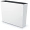 IMJ-Global Vaso per Fiori piante Rettangolare Urbi Case T Decorativo in Plastica Alto 50 cm da interno esterno 18x58 cm Rettangolare Bianco Design Moderno 44 Litri