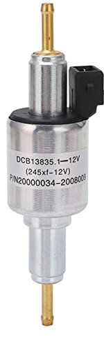 12 V Standheizung, Kraftstoffdosierpumpe, 65 ml Edelstahl, Hochleistungs-Heizung, Dieselpumpe, geräuscharme Ölpumpe, Standheizungspumpe für Webasto Air Top 2000, 2000S, 2000ST, 3500