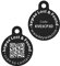 keywaa® QR-Code Anhänger rund inkl. Lost & Found