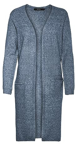VERO MODA Female Cardigan VMDOFFY Cardigan, Navy Blazer Melange, XS