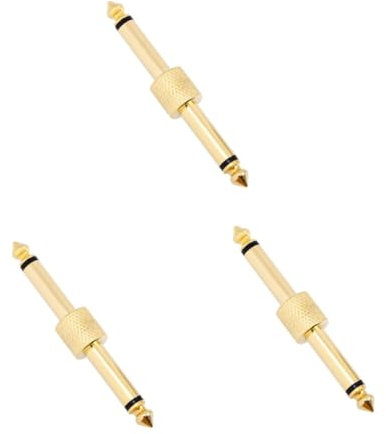 SUPVOX 18pcs Sturdy Guitar Pedal Coupler Connectors for Electric Guitar Distortion Pedals