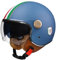 Retro-Motorradhelm, DOT/ECE Zertifiziert Jethelm Rollerhelm mit Visier, Offener Halber Jethelm, Mopedhelm für Erwachsene Männer und Frauen