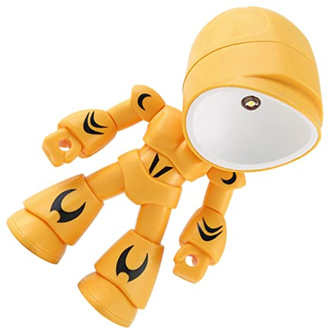 WOONEKY Dekoratives Roboter-nachtlicht -lampe Für Jungen Und Mädchen Schreibtischlampe Warmes Licht Für Schlafzimmer