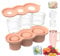 Ice Cube Trays for Stanley Tumbler Cup, Silicone Ice Cube Mold with Lid and Bin,3pcs Ice Cube Trays for Freezer, Ice Drink, Juice, Whiskey, Coffee, Cocktails, Stanley Cup Accessories (Pink)