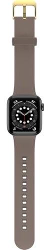 OtterBox All Day Cinturino per Apple Watch Series 10/9/8/7/6/SE 2ª gen/SE 1ª gen/5/4, 44mm/45mm/46mm, morbido al tatto e resistente all'usura, cinturino in Silicone per Apple Watch, Beige chiaro