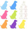 7 Stück Niedliche Hunde Haftnotizen Mit Büroklammern, 210 Blatt Lustig Selbstklebende Cartoon Tier Notizen Index Tabs Hundeform Notizblöcke Büro Geschenke