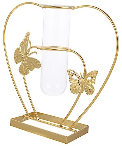 ABOOFAN Florero De Vidrio Terrario Soporte Decoración Hidropónica Adorno para Hogar