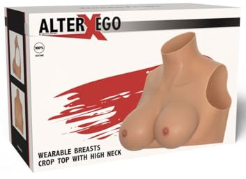 Hidden Desire - Alter Ego Wearable Breasts Crop Top With G-Cup