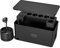 Kabelbox mit Verdeckte Steckdosenleiste 3680W/16A + 1050J Überspannungsschutz + 4M Kabel, BEVA Integrierte Mehrfachsteckdose 6 Steckdosen+3 USB-A+ 1 USB-C (15W) mit Schalter, Mehrfachstecker Schwarz