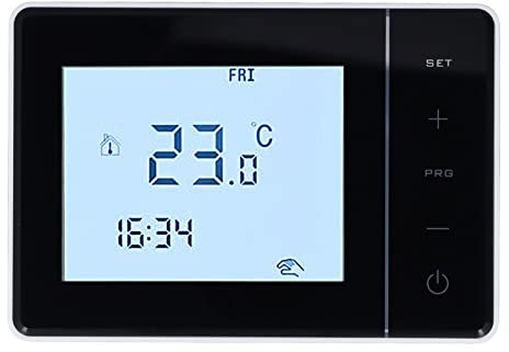 Termostato di Programma NTC2.5m del Riscaldamento Elettrico Casa con Schermo LCD Trasparente