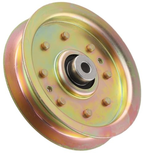 1 pieza Polea loca plana 756-04129 Compatible for MTD,Cub Cadet y Troy-Bilt | Compatible for Cub Cadet 756-04129B/756-04129C/956-04129/956-04129C &MTD 753-08171 - Fits 38 42 46 48 50 54 Mower Decks