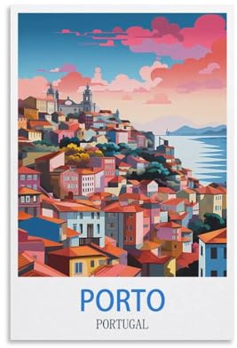 200-teiliges Puzzle Porto Portugal Klassisches 3D-Puzzle-Bastelset Papierspielzeug Einzigartiges Geschenk Wohnkultur 35x25cm