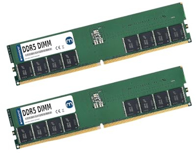 Maxano 64GB Kit (2x32GB) RAM kompatibel mit ASUS ROG Strix Z790-F Gaming WiFi (DDR5 PC5-44800, UDIMM, Non-ECC)