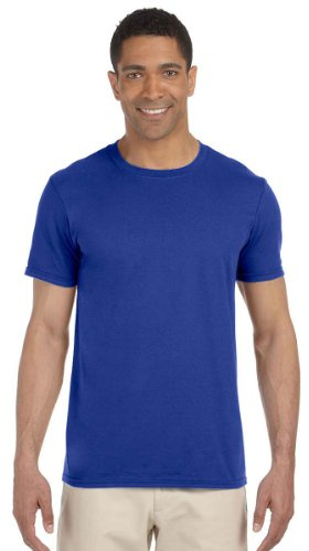 Gildan Mens Short Sleeve Soft-Style T-Shirt (M) (Royal)