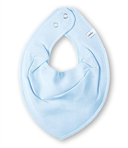 1402 Scarf bib -dribble tight -solid 710 Light dusty blue