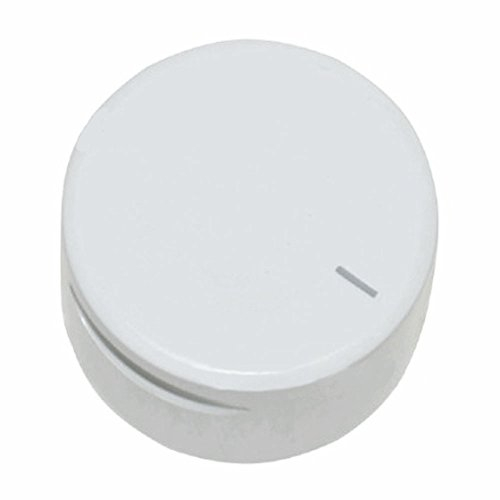 Beko, manopola di controllo per forno, fornello, griglia o piano cottura (colore bianco), modello per fornelli HIZE64101W, HIZG64120SW e HIZG64120W
