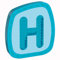 Haba 302453 Holzbuchstabe H